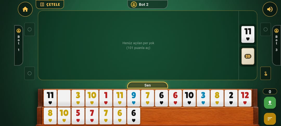 101 Okey Masası — 1